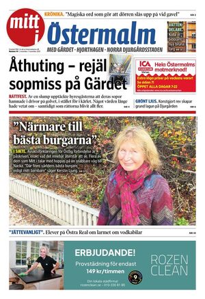 Förstasida Mitt i Östermalm