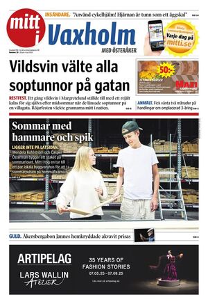 Förstasida Mitt i Vaxholm