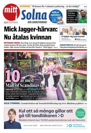 Förstasida Mitt i Solna