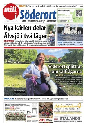 Förstasida Mitt i Söderort Liljeholmen/Älvsjö