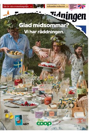 Förstasida Ena Håbo-tidningen
