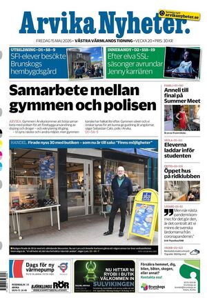 Förstasida Arvika Nyheter
