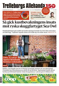 Förstasida Trelleborgs Allehanda