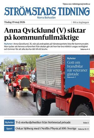 Förstasida Strömstads Tidning