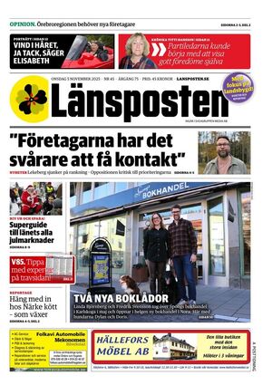 Förstasida Länsposten