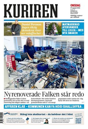 Förstasida Norrbottens-Kuriren