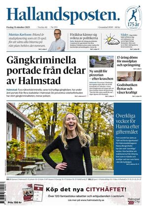 Förstasida Hallandsposten