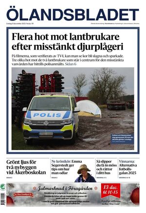 Förstasida Ölandsbladet