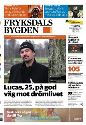 Förstasida Fryksdalsbygden