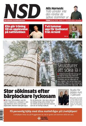 Förstasida Norrländska Socialdemokraten