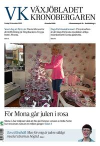 Förstasida Växjöbladet Kronobergaren