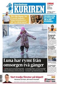 Förstasida Norrbottens-Kuriren