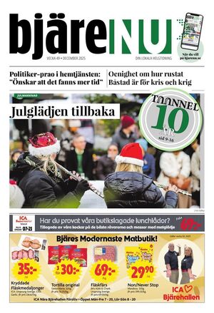 Förstasida Bjäre NU