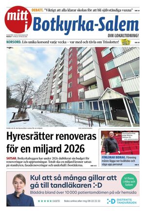 Förstasida Mitt i Botkyrka