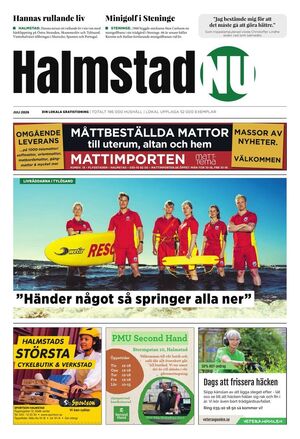 Förstasida Halmstad NU
