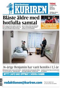 Förstasida Norrbottens-Kuriren