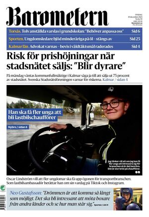 Förstasida Barometern