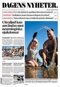 Förstasida Dagens Nyheter