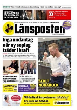 Förstasida Länsposten