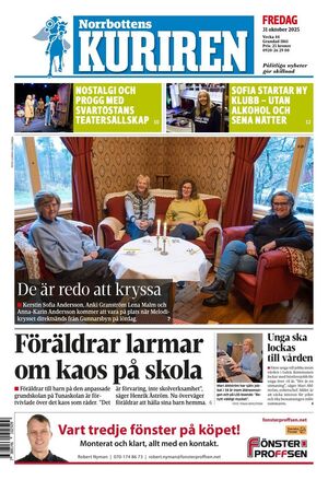 Förstasida Norrbottens-Kuriren