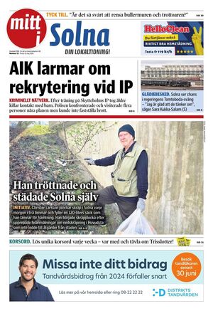 Förstasida Mitt i Solna