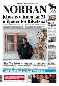 Förstasida Norran