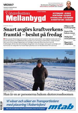 Förstasida Västerbottens Mellanbygd