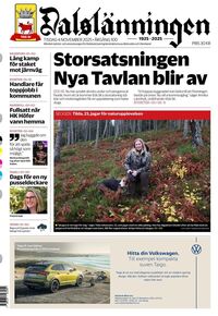 Förstasida Dalslänningen