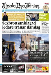 Förstasida Upsala Nya Tidning