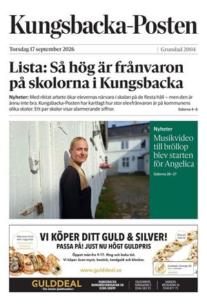 Förstasida Kungsbacka Posten