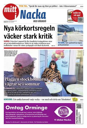 Förstasida Mitt i Nacka