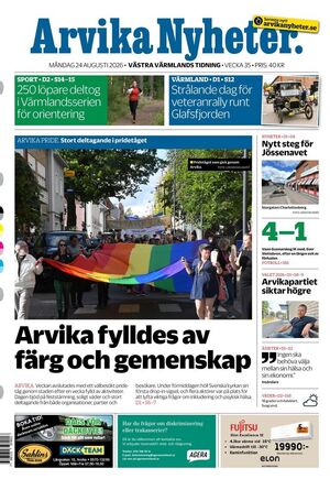 Förstasida Arvika Nyheter