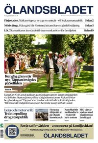 Förstasida Ölandsbladet