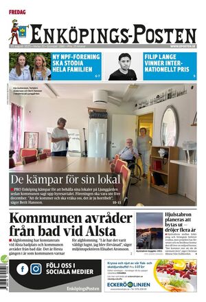 Förstasida Enköpings-Posten