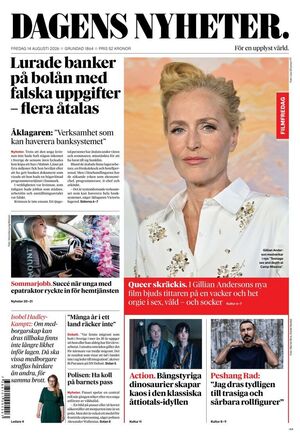 Förstasida Dagens Nyheter