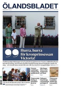Förstasida Ölandsbladet