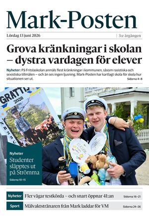 Förstasida Mark-Posten