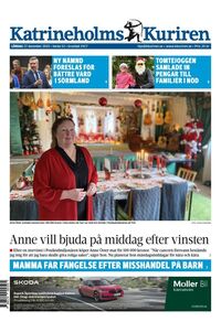 Förstasida Katrineholms-Kuriren