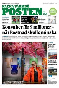 Förstasida Nacka Värmdö Posten Värmdö