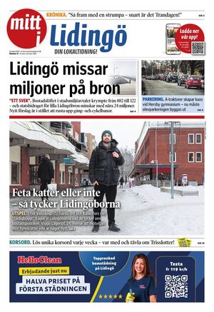 Förstasida Mitt i Lidingö