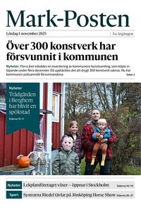 Förstasida Mark-Posten