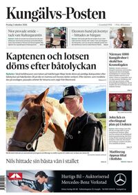 Förstasida Kungälvs-Posten