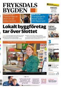 Förstasida Fryksdalsbygden