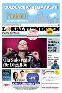 Förstasida Lokaltidningen Malmö Centrum