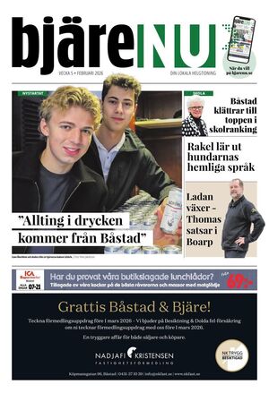 Förstasida Bjäre NU