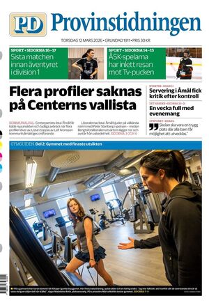 Förstasida Provinstidningen Dalsland