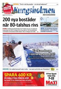 Förstasida Mitt i Kungsholmen