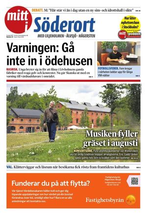 Förstasida Mitt i Söderort Liljeholmen/Älvsjö