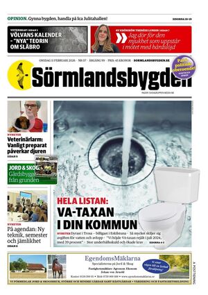 Förstasida Sörmlandsbygden