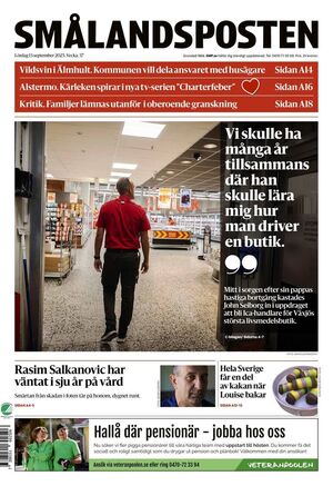 Förstasida Smålandsposten